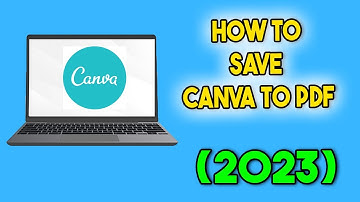 How to Save Canva to PDF - Download Canva Design as PDF File (2023)