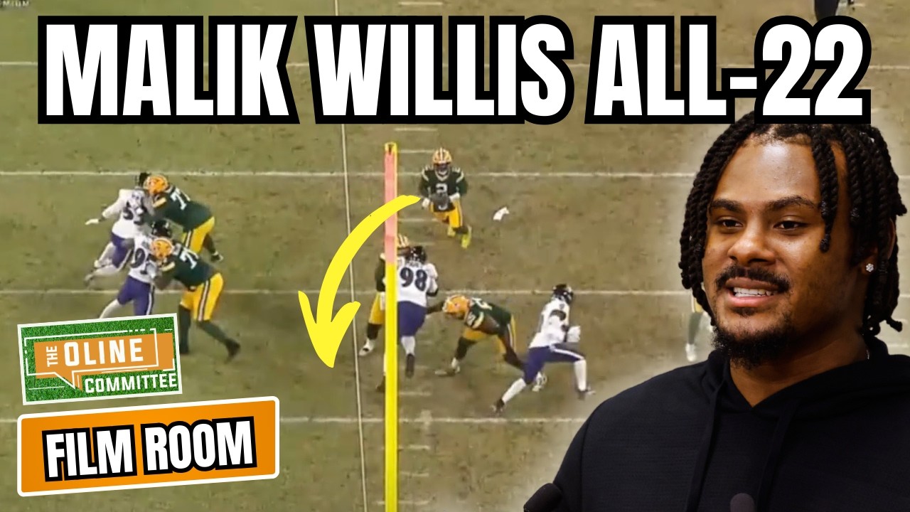 FILM: Is Malik Willis a FRANCHISE QB?; 2025 highlight reel with Green Bay Packers