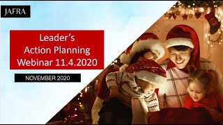 Leaders Action Planning part 2 of 3... Training & Strategies for November