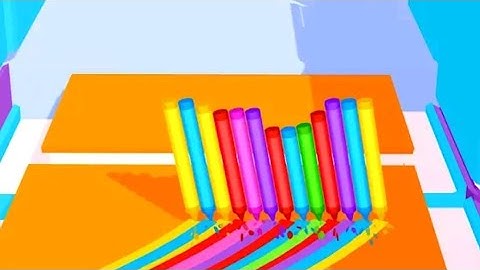 Pencil Rush 3D  MAX LEVEL 🌈🥳 Gameplay All Levels Walkthrough iOS, Android New Game