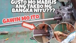 PAANO PABILISIN ANG BANGKANG DE MOTOR / PAG ALIGN NG TUBO OR IHI