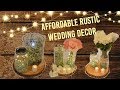 5 Simple Rustic Wedding Centerpiece Ideas - YouTube
