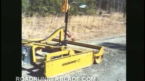 The Roller Attachment for the Roadrunner Grader Blade