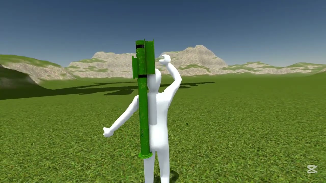  3d stinger missile launch shooting at b-52 | animation | 