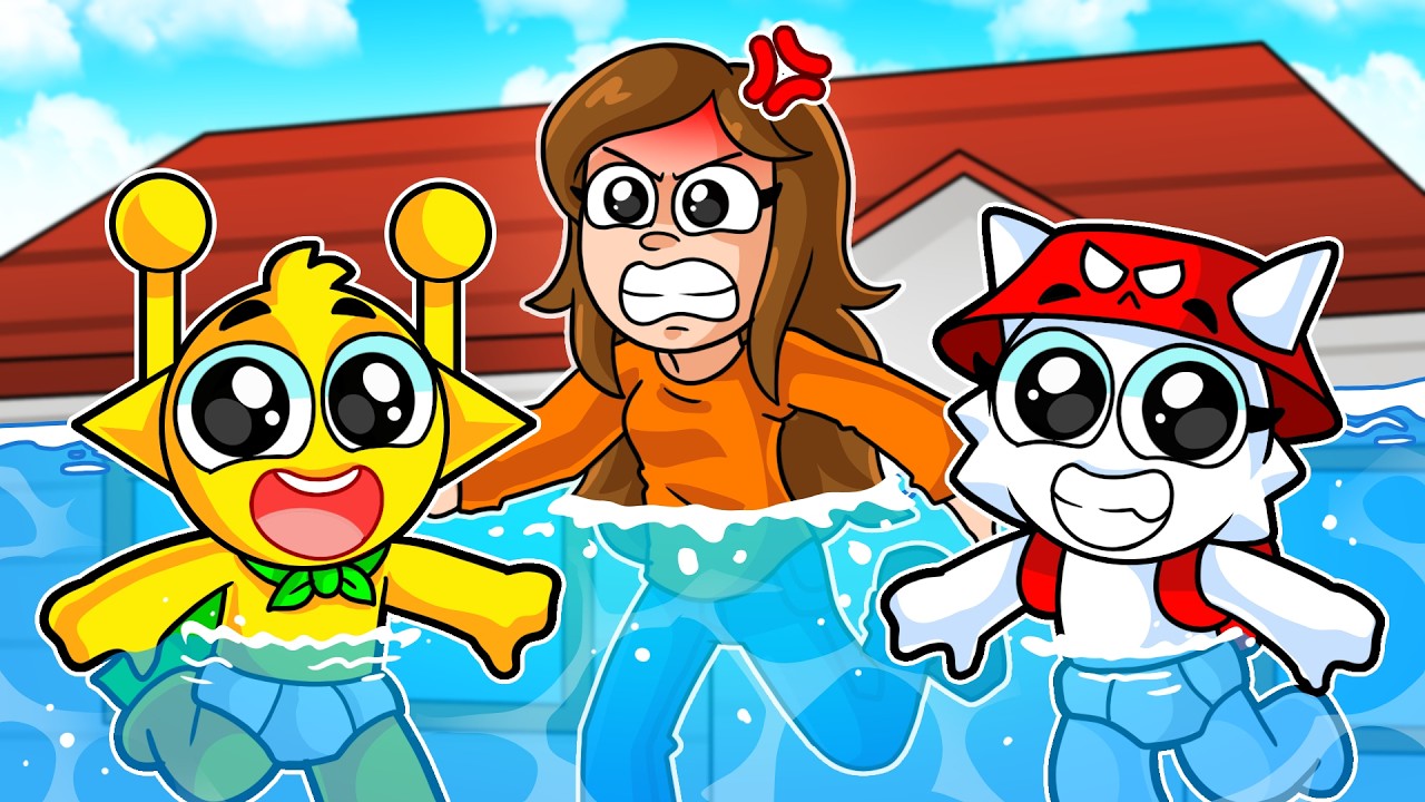 INUNDAMOS LA CASA DE MAMÁ SPRUNKI en Who's Your Daddy