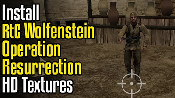 How to Install Return To Castle Wolfenstein Operation Resurrection HD Textures in PCSX2 2.0