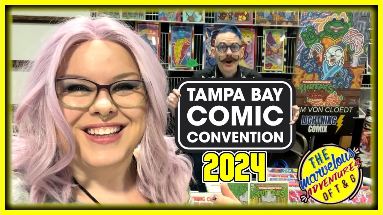 Tampa Bay Comic Con 2024 - Tim Was A Guest Artist