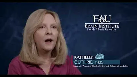 FAU Faculty Vignette  Kathleen Guthrie, Ph.D.