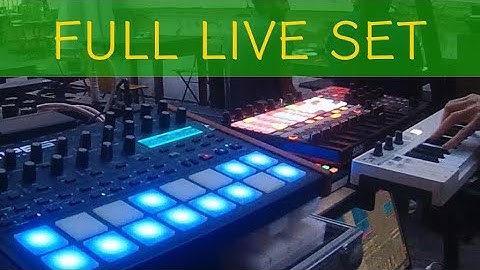 Authmn vibes - full live set with (DSI Tempest, Waldorf Rocket, Akai APC 40, ableton live looping)