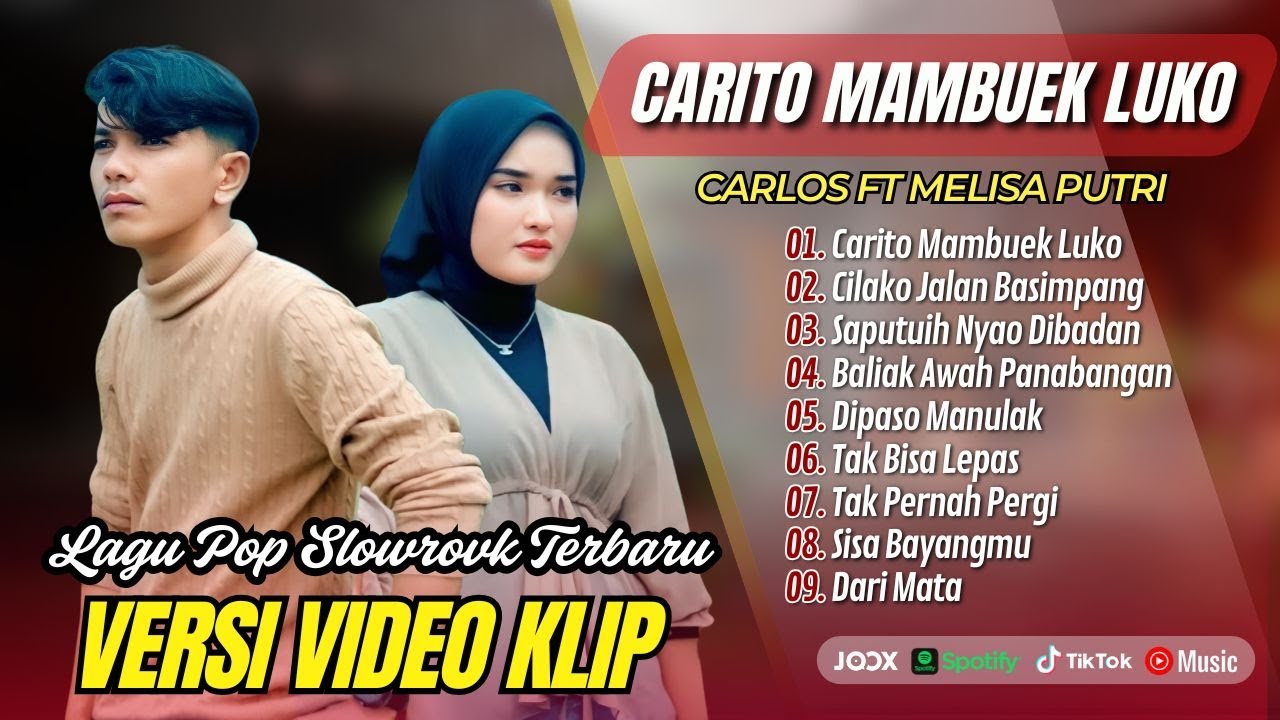 CARITO MAMBUEK LUKO - Carlos Ft Melisa Putri | CILAKO JALAN BASIMPANG | LAGU MINANG TERPOPULER 2025
