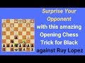 Surprise Your Opponent with Mortimer Opening Chess Trick - Chess Trick for Black