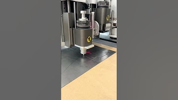 CNC cutting machine-Digital graphite gasket cutting machine #cuttingmachine #graphite #gasket