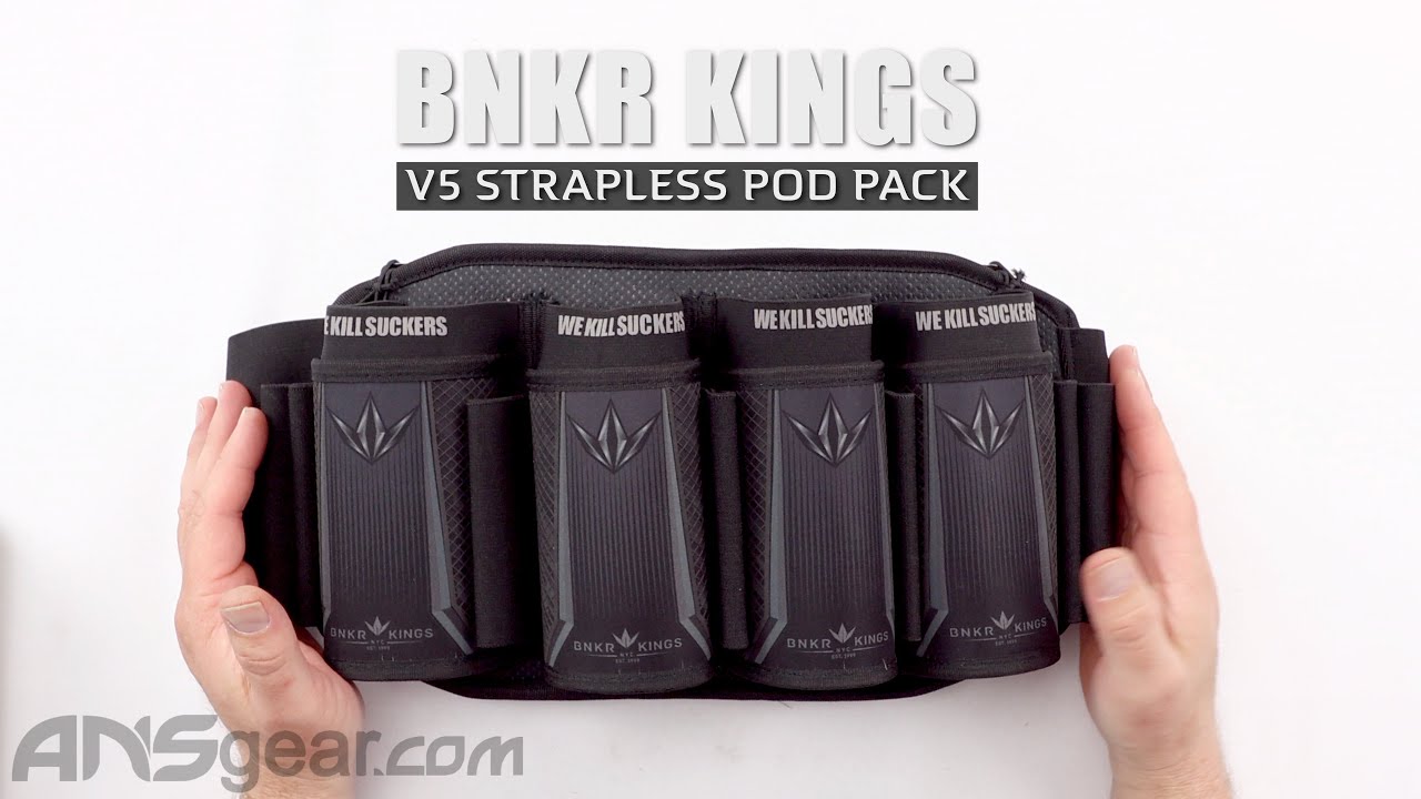 Pack De Mouches (sans Bretelles) Rembourré Pour Paintball - Marque Bunker Kings - Occasion