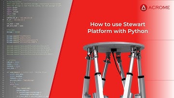 How to use Stewart Platform with Python