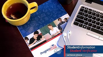 ProgressBook StudentInformation Student Verification