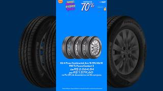 Kit 4 Pneu Continental Aro 15 195/65r15 91H TL PowerContact 2 em Oferta Imperdível shorts magalu