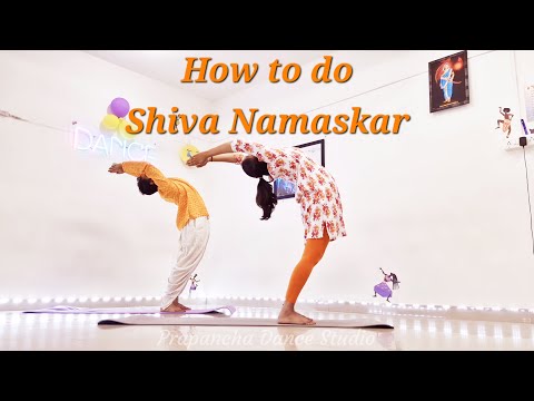 How to do Shiva Namaskar Yoga | Prapancha Dance Studio | Bhav's Yoga Hub | Prithvi Raj Born To Dance