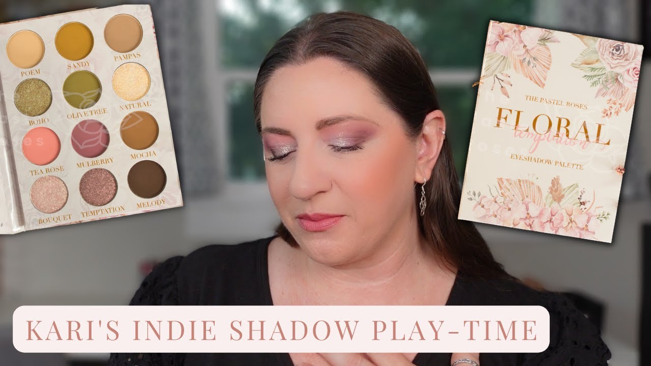 The Pastel Roses – Floral Temptation Palette Review w/ Swatches Try-on