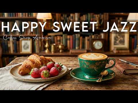 Happy Sweet Jazz ☕ Bossa Nova background for Studying, Working & Relaxing