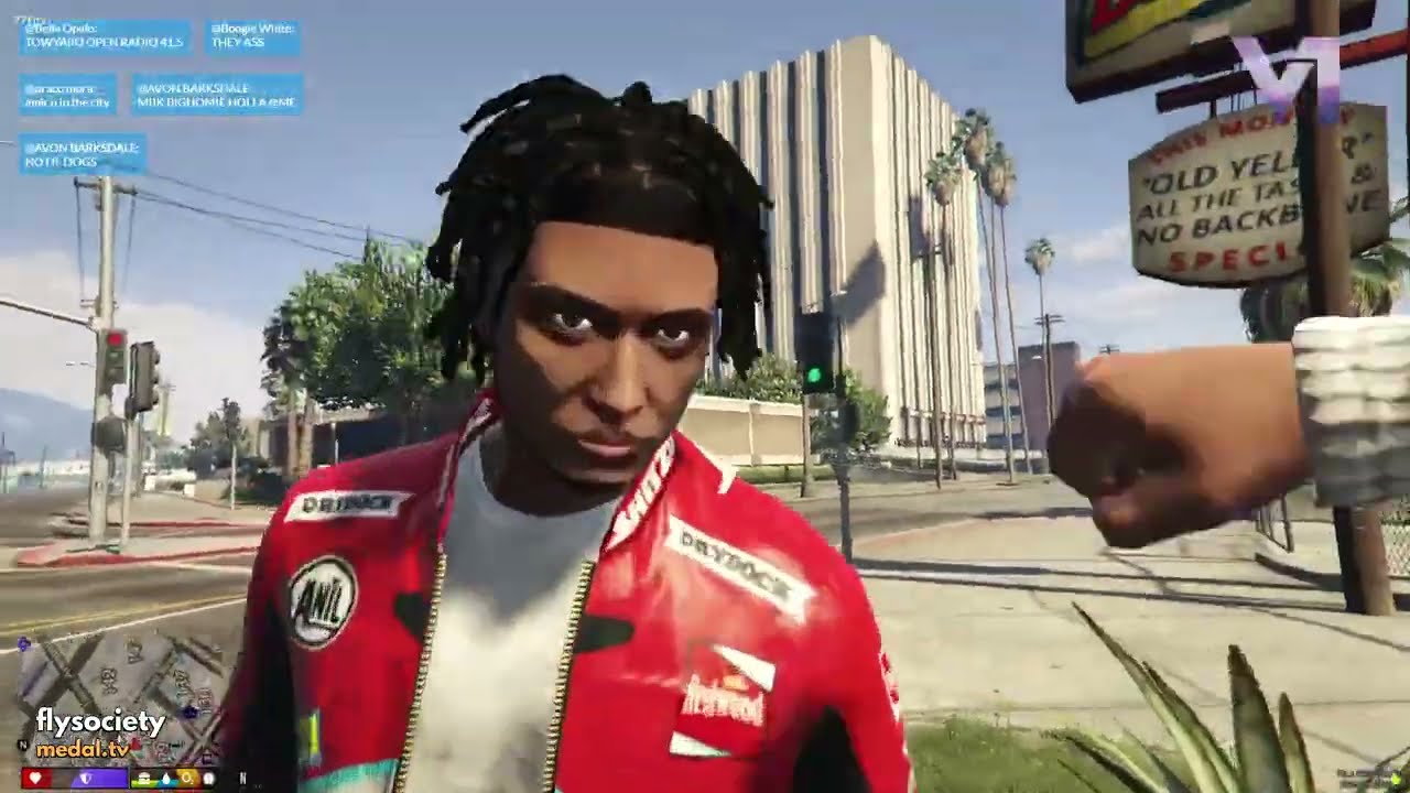 Az Goes To Bishop Chicken And Gets Into It With Some Punks #grizzleyworldrp #v1 #fivem #funny #drill