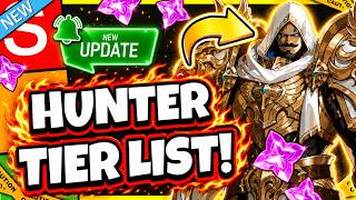 NEW HUNTER TIER LIST! ANTOINE MARTINEZ! NEW BEST HUNTER!? UPDATED! [Solo Leveling: Arise]