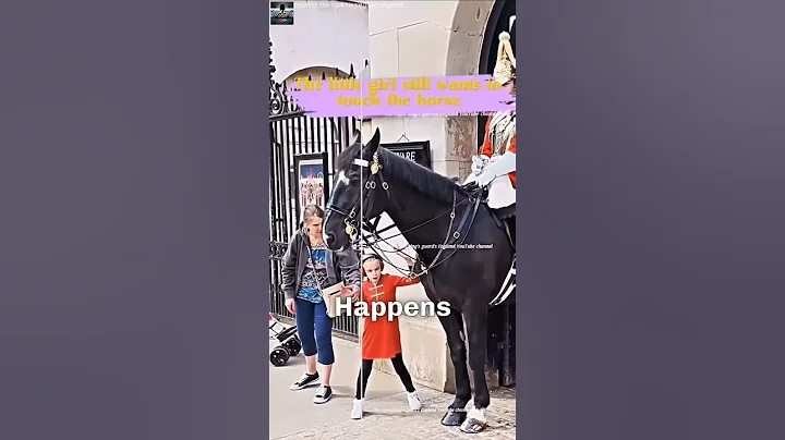 Royal Guard Breaks Protocol for a Special Little Girl