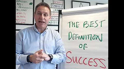 The best definition of success...