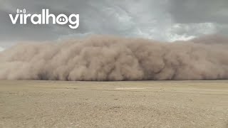 Massive Sandstorm Wall Recorded In Inner Mongolia, China Viralhog