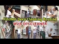 Simple Tips &amp; Tricks For Monthly Kitchen Deep Cleaning || My Kitchen Deep Cleaning Routine 