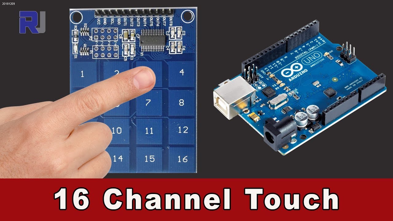 Arduino TTP229 16 Channel Digital Capacitive Switch Touch Sensor Module