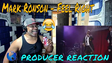 Mark Ronson   Feel Right Official Video ft  Mystikal - Producer Reaction