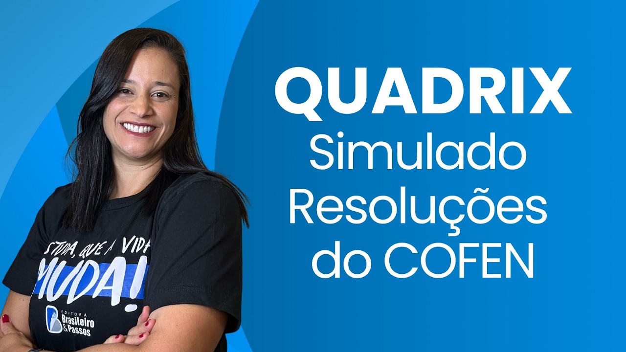 COFEN | QUADRIX | SIMULADO RESOLUÇÕES DO COFEN