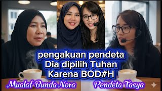 Diskusi santai tapi beradu Logika.Mualaf Bunda Noora vs Pendeta Tasya.