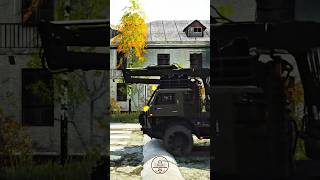 Massive Green Military Truck Powers Through Towing Red Truck, SPINTIRES MUDRUNNER