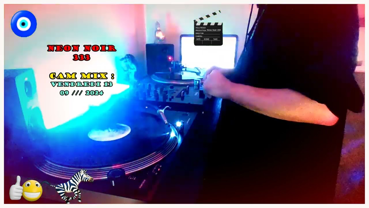 NEON NOIR 333 - CAM  mix  :  VENDREDI 13  /// HARCORE mix /// 09.2024