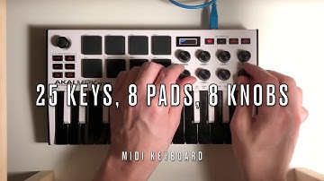 Arpeggiator, Note Repeat, Pads, Keys | Quick Shred on the Akai MPK Mini | Gear Demos [Episode 08]