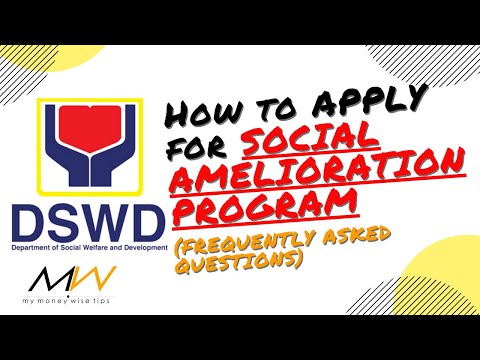 How to Apply for Social Amelioration Program? (FAQs)
