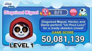 Disney Emoji Blitz DISGUISED MIGUEL (L1) - Coco - Story Exclusive - v51 screenshot 1