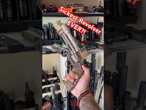 Sickest EVER tell me I'm lying? #coltpython #revolver #cowboy #50shadesofFDE #bourbon #gunsafe
