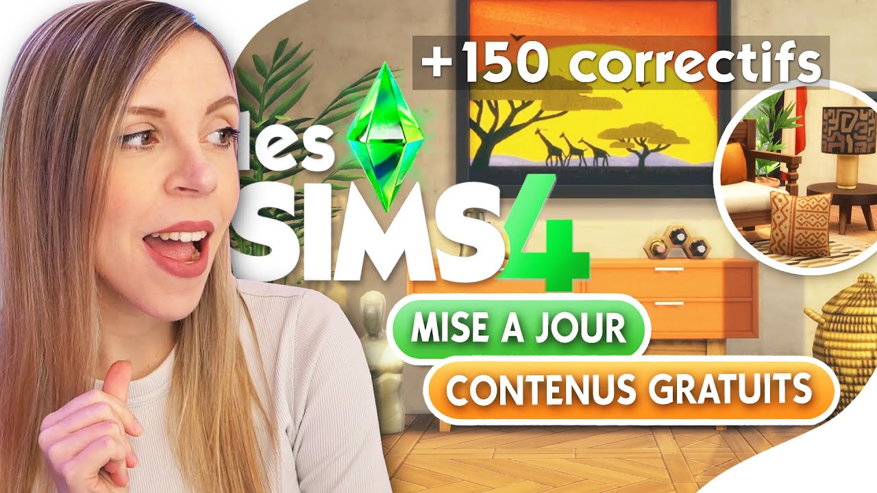 GROSSE Mise à Jour SIMS 4 +150correctifs et Contenus ! 🌴