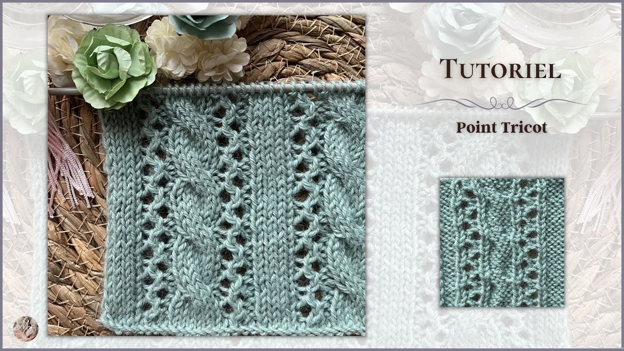 #315 Superbe motif. Idéal pour un pull @Mailane Chamberlain #knitting #knittingpattern #tutorial