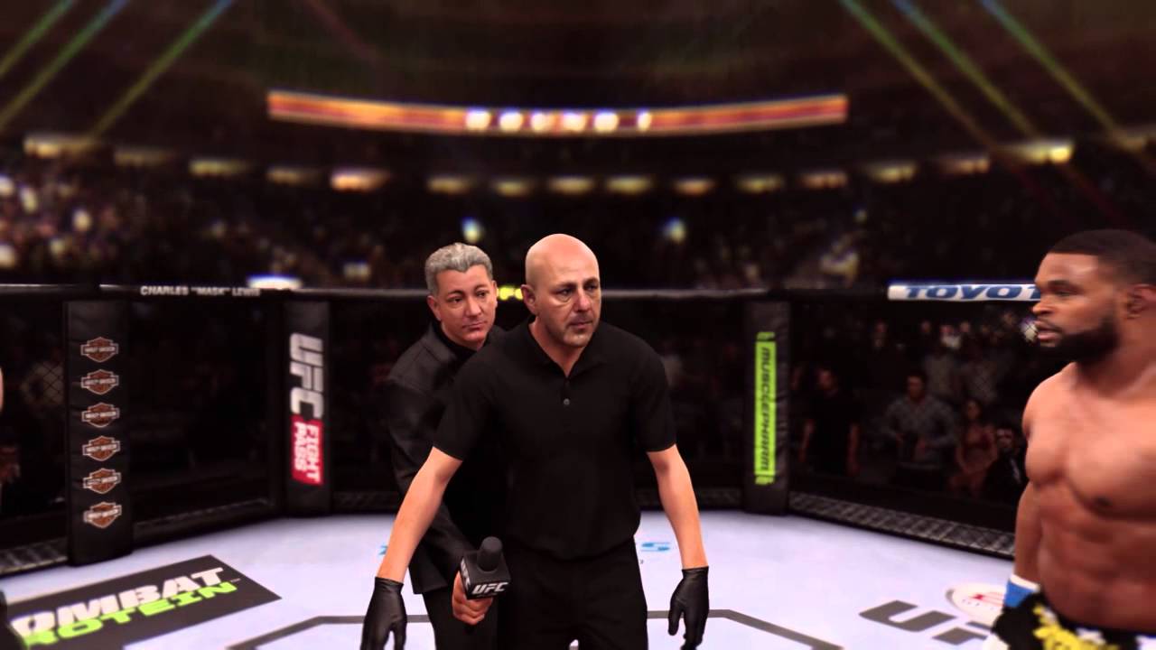 EA Sports UFC Brice Morris Vs  Tyron Woodley Morris Debut Match