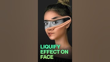 🖼️Amazing Liquify Effect on Face 👍 #shorts✨ || Photoshop CC 2021🔥