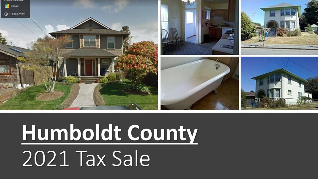 Humboldt County CA 2021 Tax Sale Deal of the Week YouTube
