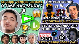 SE LOUD GANHAR LIDOMA, MUDA? STD CAÇANDO O FX NOVA TERRA! LEVEL UP RELEMBRA x1 BLACK444!