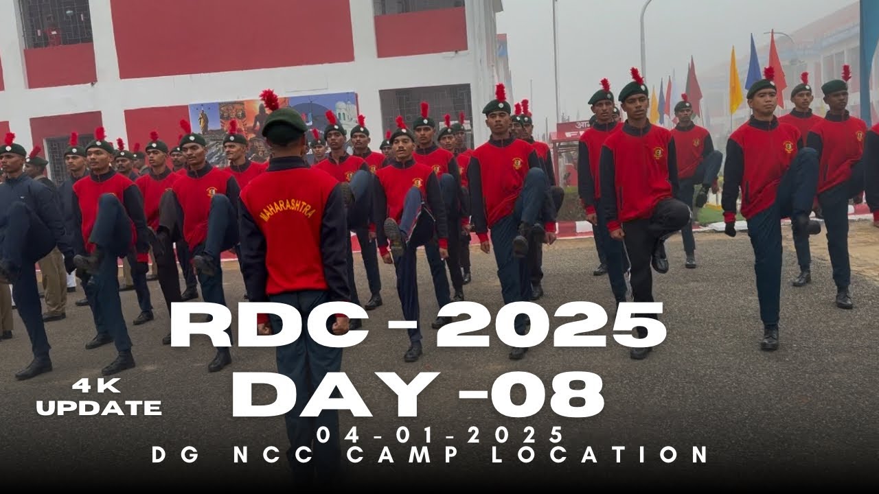 RDC 2025 | Day 08| PMR practice | Flag Area |DGNCC | Delhi Directorate | DCAC