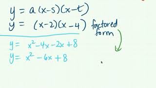 Factored to Standard form Video