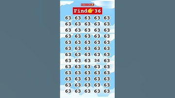 🧠 challenge yourself to spot 16 in 8 sec!#shorts #sec #iqtest #eyetest #brainteasers #viral #spot