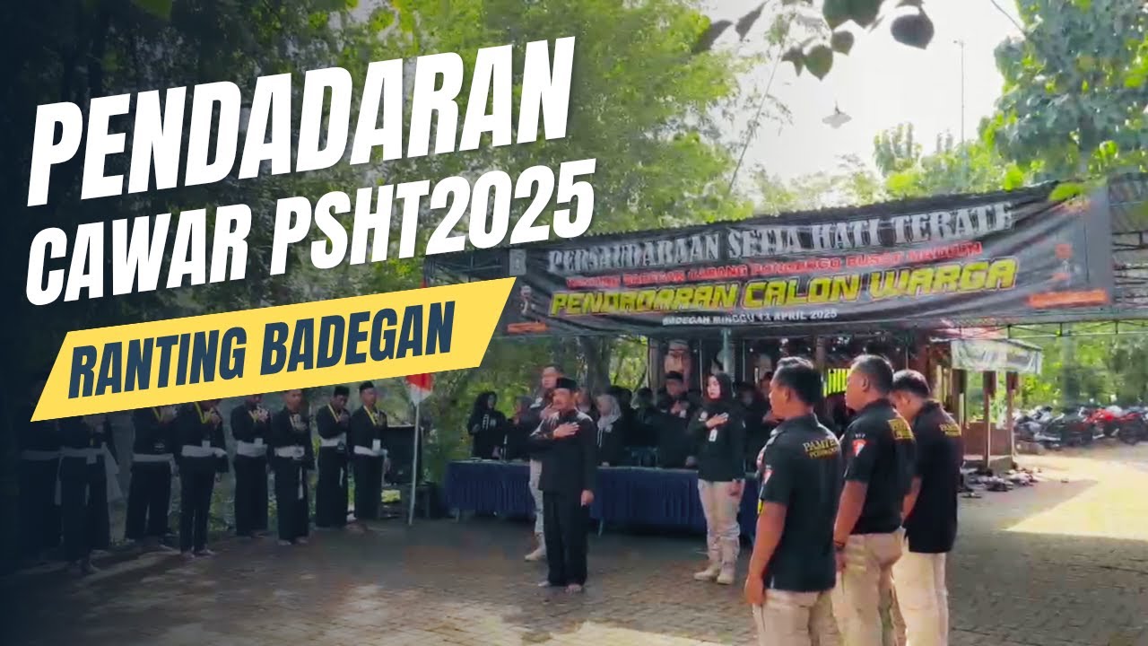 Ranting Badegan Due Gae,Pendadaran Calon Warga Baru PSHT 2025❗