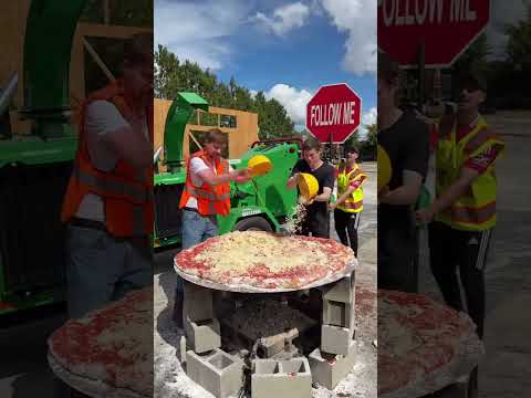 I cooked a pizza with power tools